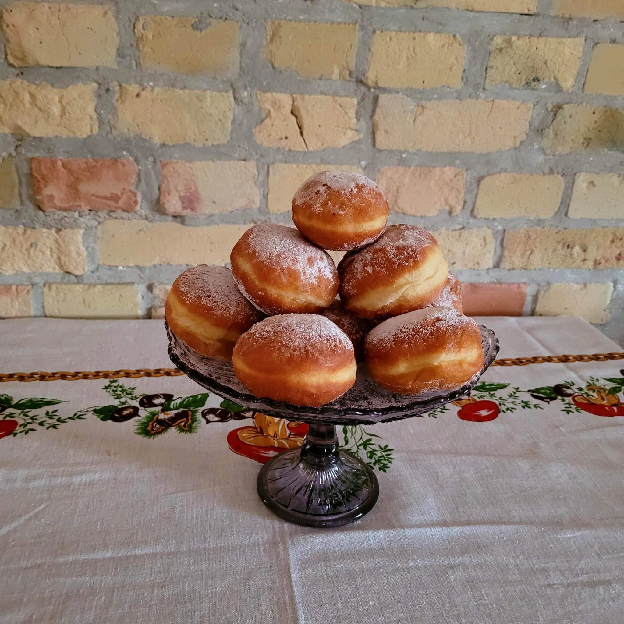 Upieczone pączki